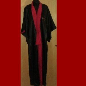 Memoirs of a Geisha Red Black Maxi Kimono!